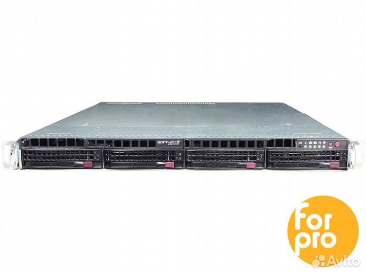 Supermicro 1U X11DPU 4LFF 2x6150Gold 768GB, SATA3