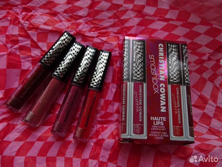 Новый набор жидких губных помад Smashbox