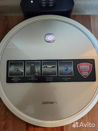 Робот пылесос с сухой и влажной уборкой Polaris