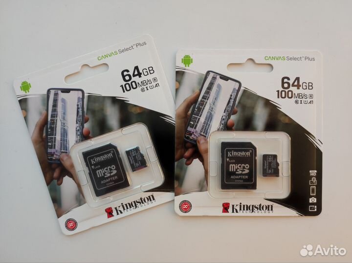 Флешка Kingston microsdxc на 64gb