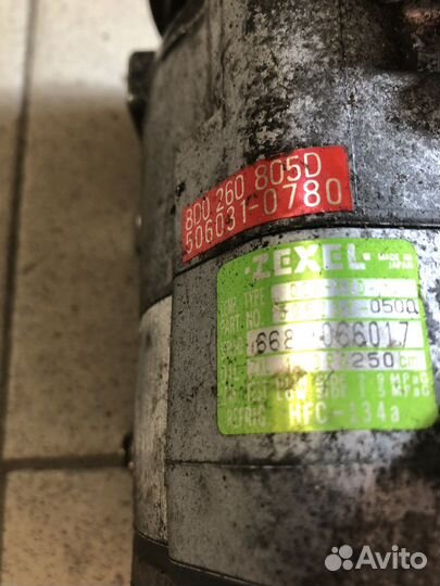 Компрессор кондиционера volkswagen passat b5