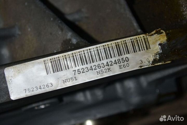 Блок двс BMW N52B30 N52B30AE