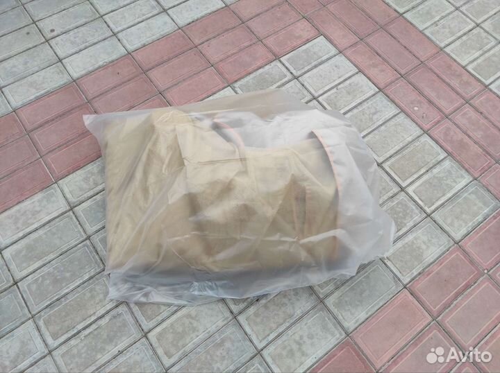 Тент-чехол с москитной сеткой для садовых качелей