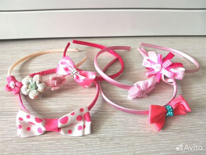 Ободки, повязки на голову для девочек