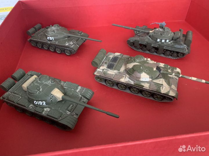 Модели танков 1:72