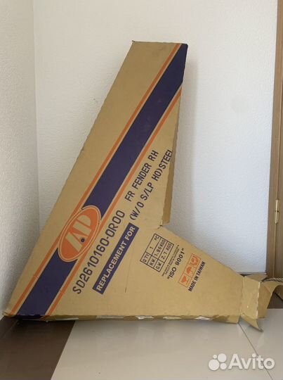 Крыло переднее правое skoda octavia a7