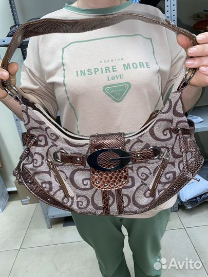 Винтажная сумка guess