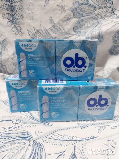 Тампоны O.b, ProComfort 16 шт, Normal