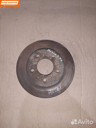 Диск тормозной задний Mazda 3 BL (2008 - 2011)