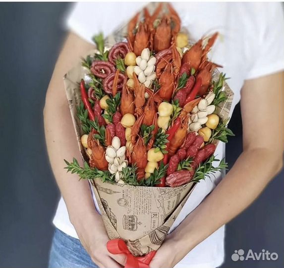 Букет из раков в наличии