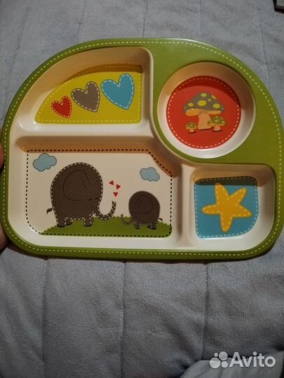 Детская посуда из бамбука