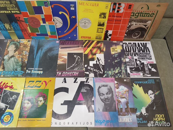 Пластинки виниловые джаз