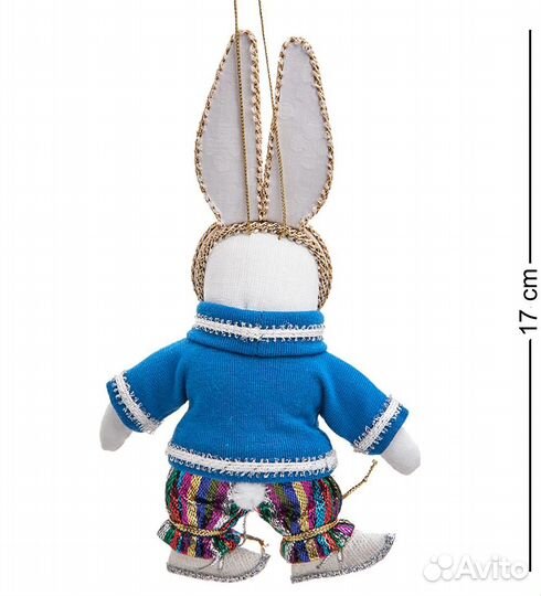 Кукла подвесная Зимний зайчик A2186789