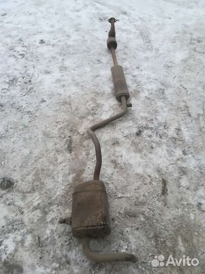 Выхлопная система Renault Megane 2