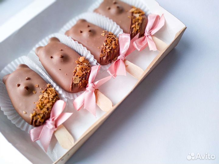 Пирожное- эскимо, кейк- попсы