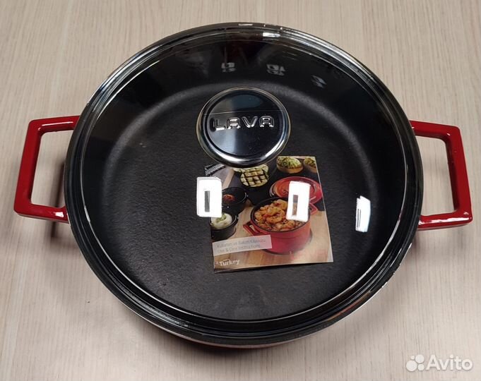 Сковорода сотейник чугун lava (лава )