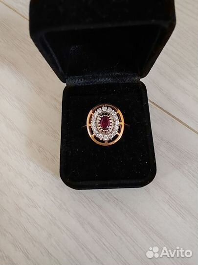 Золотое кольцо 585 пробы