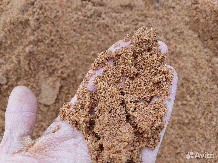 Песок карьерный с доставкой