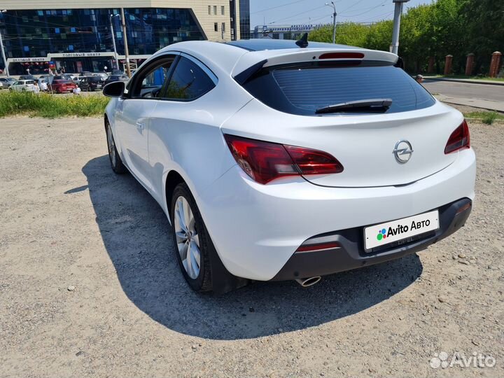 Opel Astra GTC 1.4 AT, 2013, 117 000 км