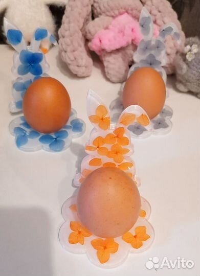 Подставки под пасхальные яйца
