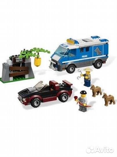 Лего 4441 Фургон для полицейских собак (Lego City)