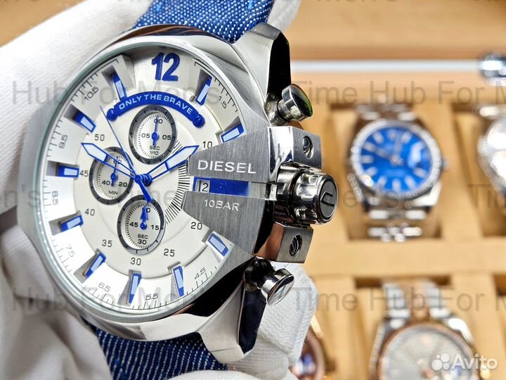 Diesel кварцевые мужские часы с хронографом