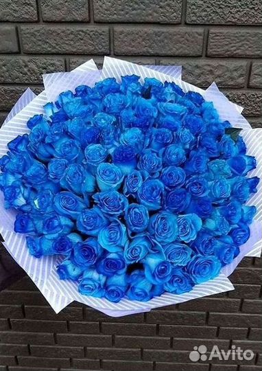 Синие розы с доставкой