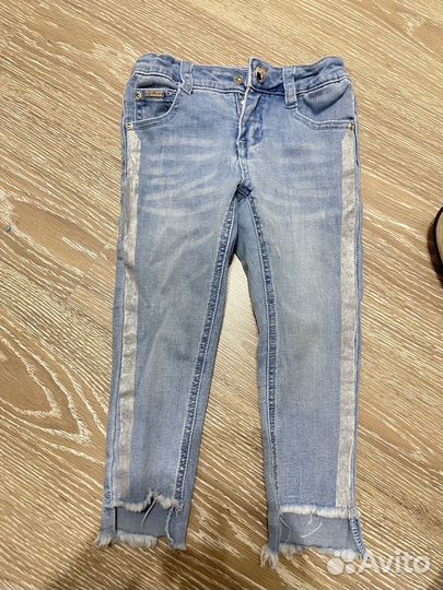 Брюки джинсы для девочки