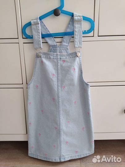 Джинсовый сарафан для девочки