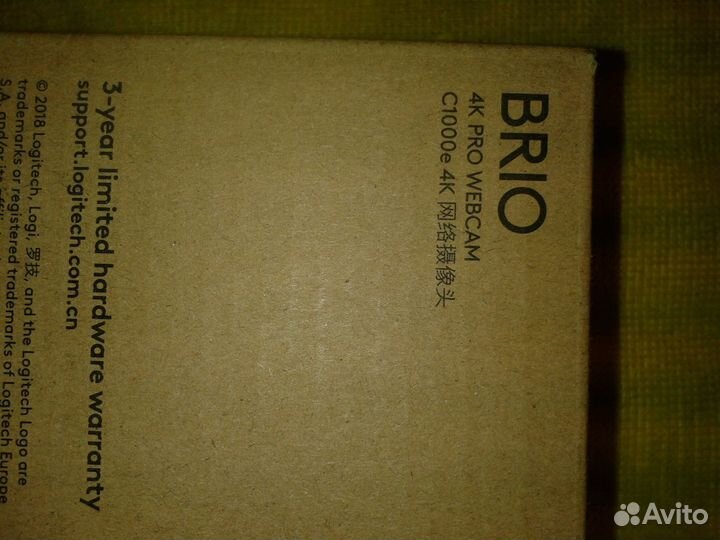 Видеокамера brio 4K PRO webcam C1000e