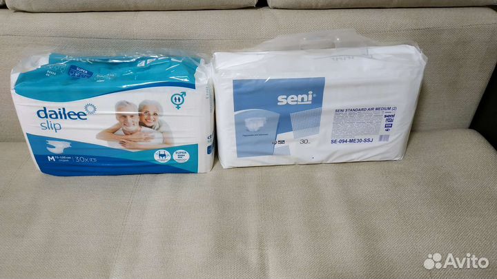 Памперсы для взрослых seni 2 m