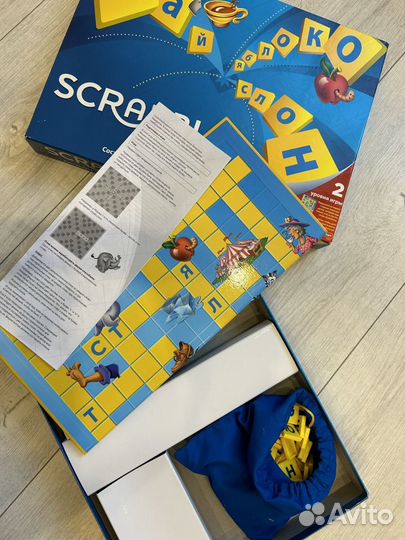 Игра настольная Scrabble детский