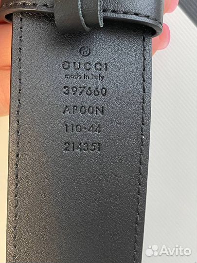 Ремень Gucci мужской размер 110 один наличие