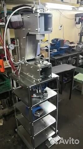 Пресс для клепки тормозных колодок