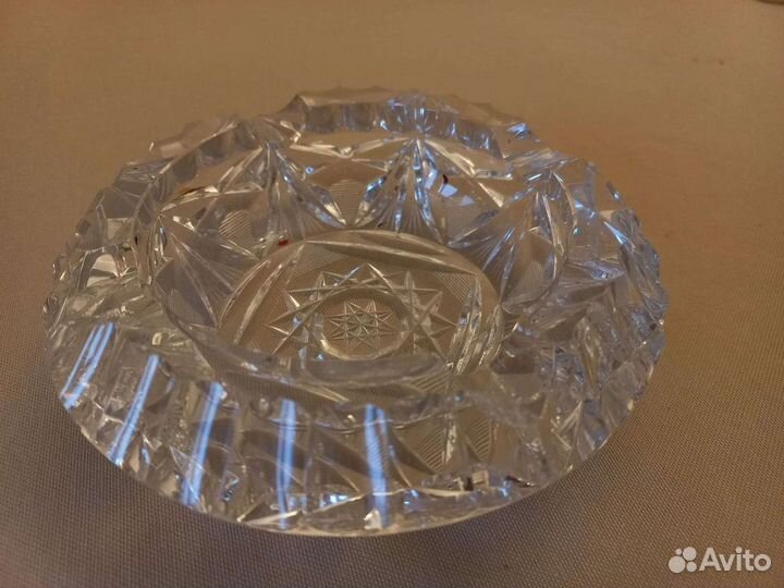 Пепельницы хрустальные СССР