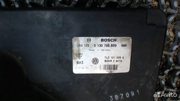 Вентилятор радиатора Porsche Cayenne, 2003