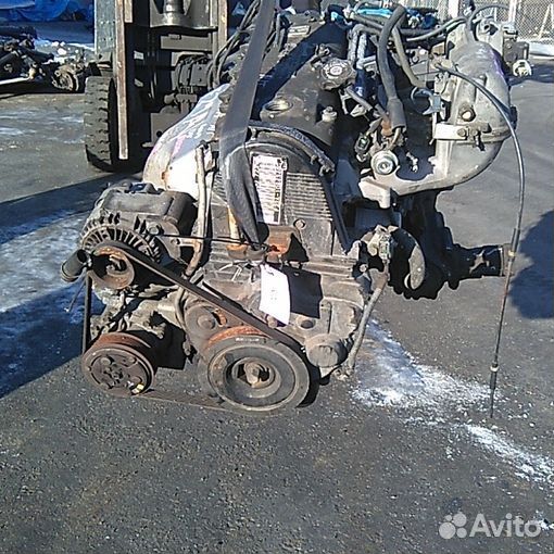 Двигатель в сборе двс honda accord CF7 F23A 2000