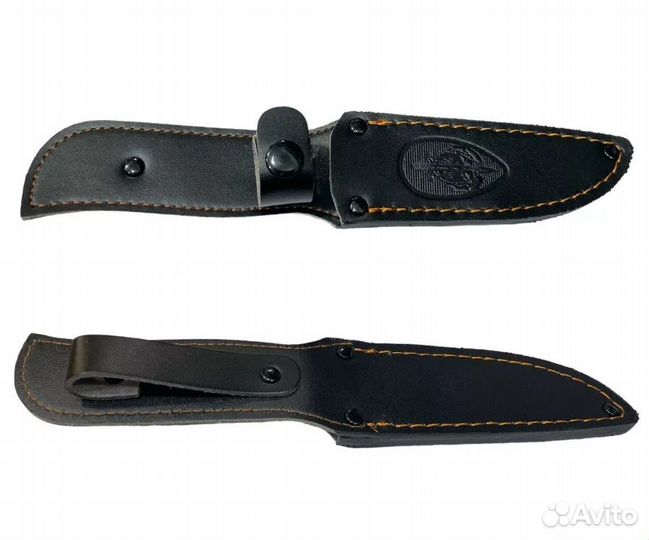 Финка нквд ст95х18, чехол кожа, новый