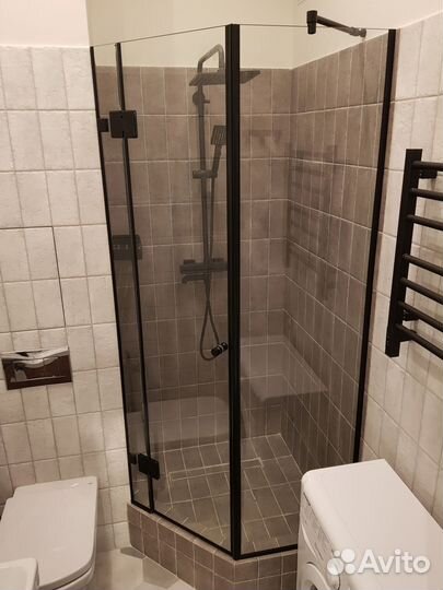 Стеклянная перегородка