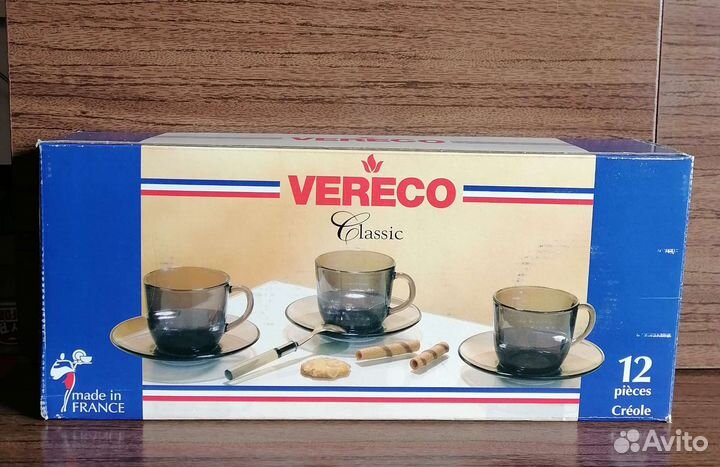 Чайный сервиз vereco (Франция)