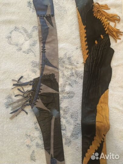 Кожаный ремень ручной работы