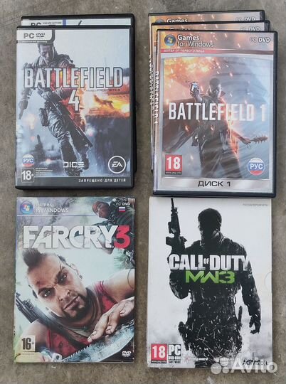 Компьютерные игры для пк диски