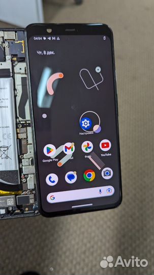 Дисплей Google Pixel 4 XL Оригинал в рамке