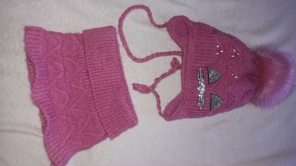 Зимняя шапка от 1года