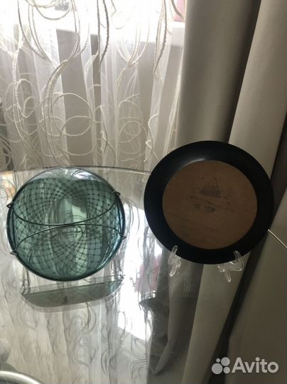 Конфетница и подстаканник СССР