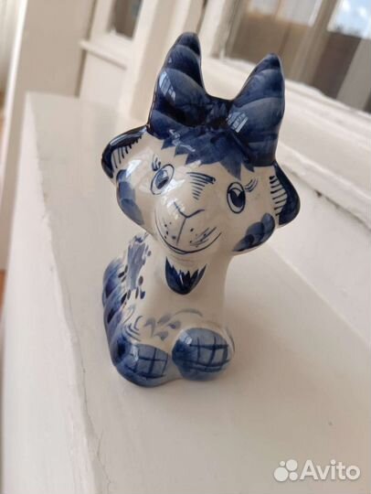 Гжель салатник и козлик