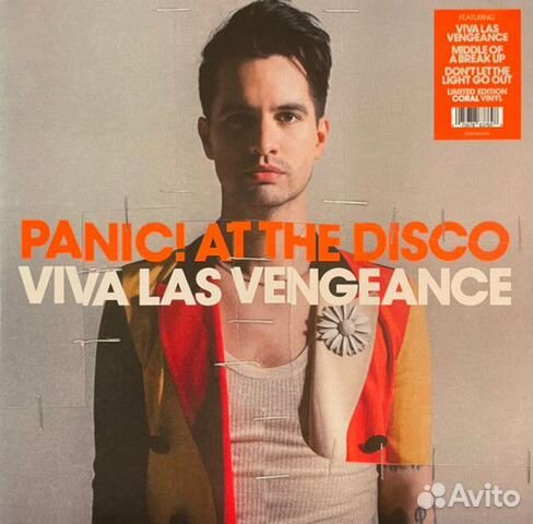 Panic AT The Disco Viva Las Vengeance LP Coral