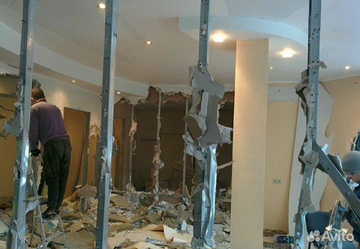 Демонтажные работы в квартирах