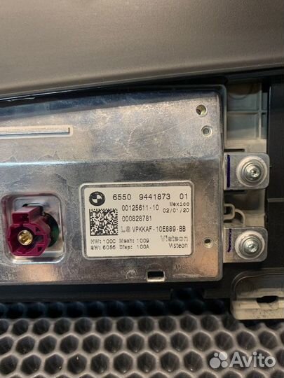 Монитор передний Bmw X7 G07 M-pack B57D30 2020