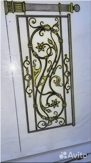 Ворота художественная ковка
